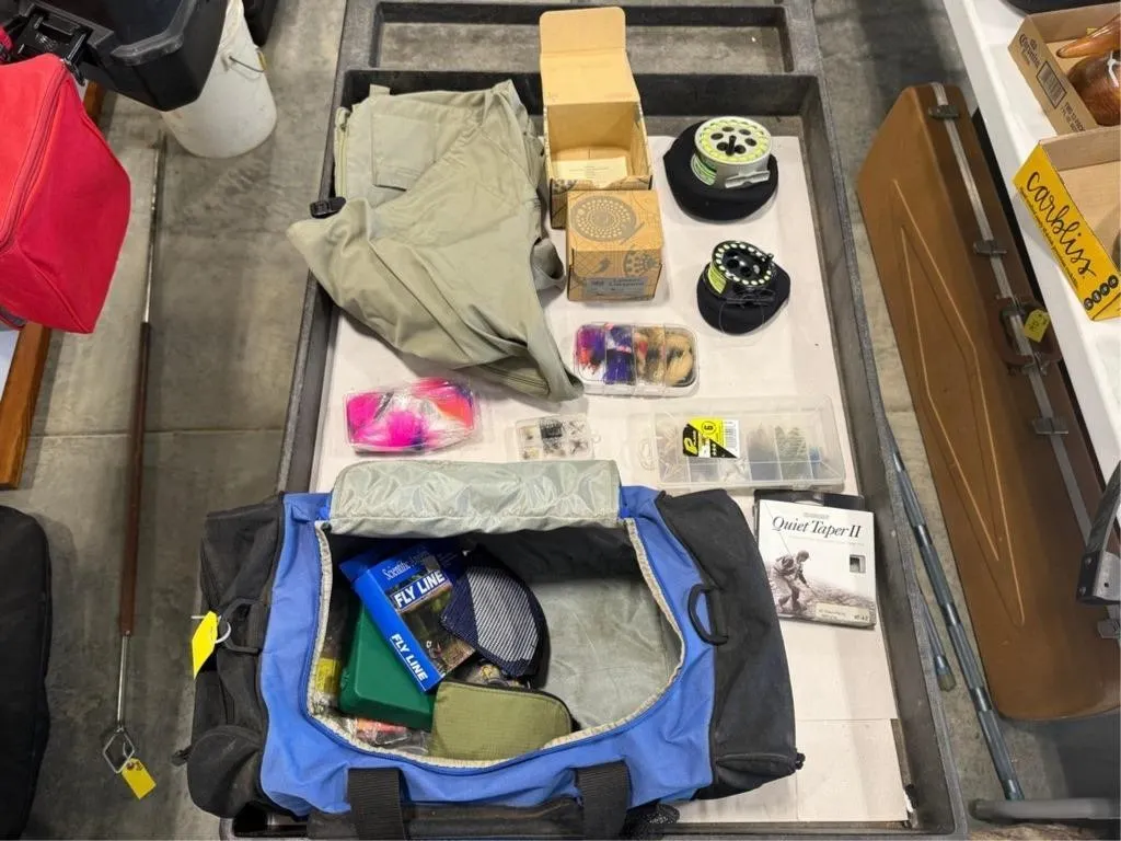 Bag w/Fly Fishing Supplies