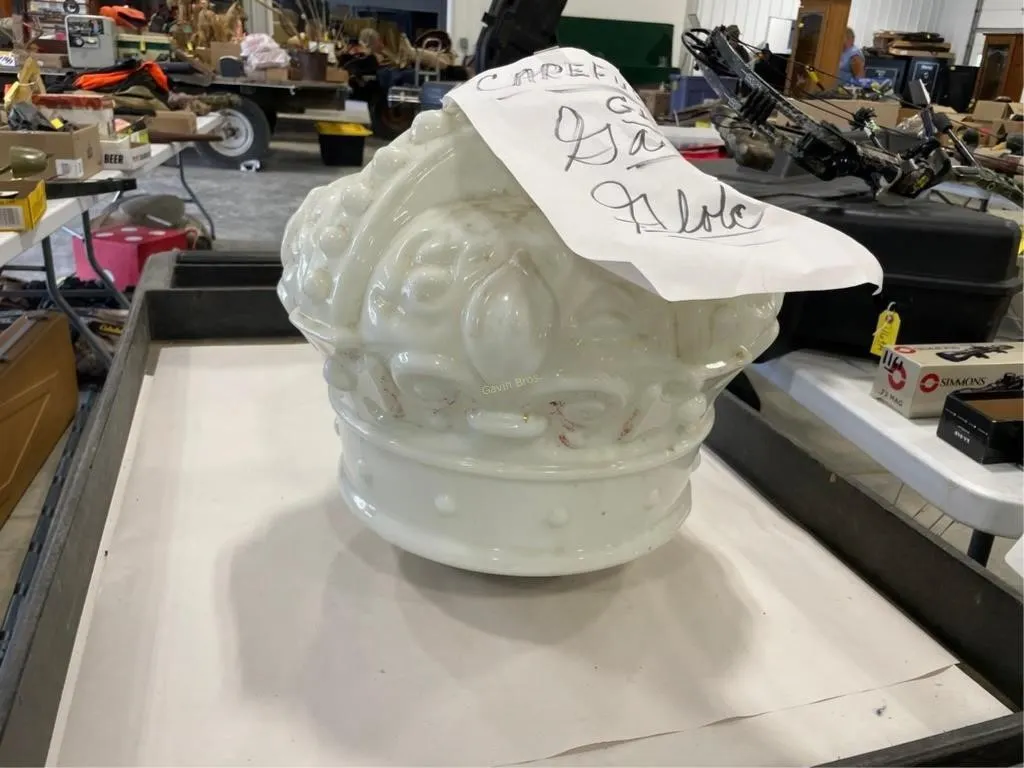 Crown Glass Gas Globe