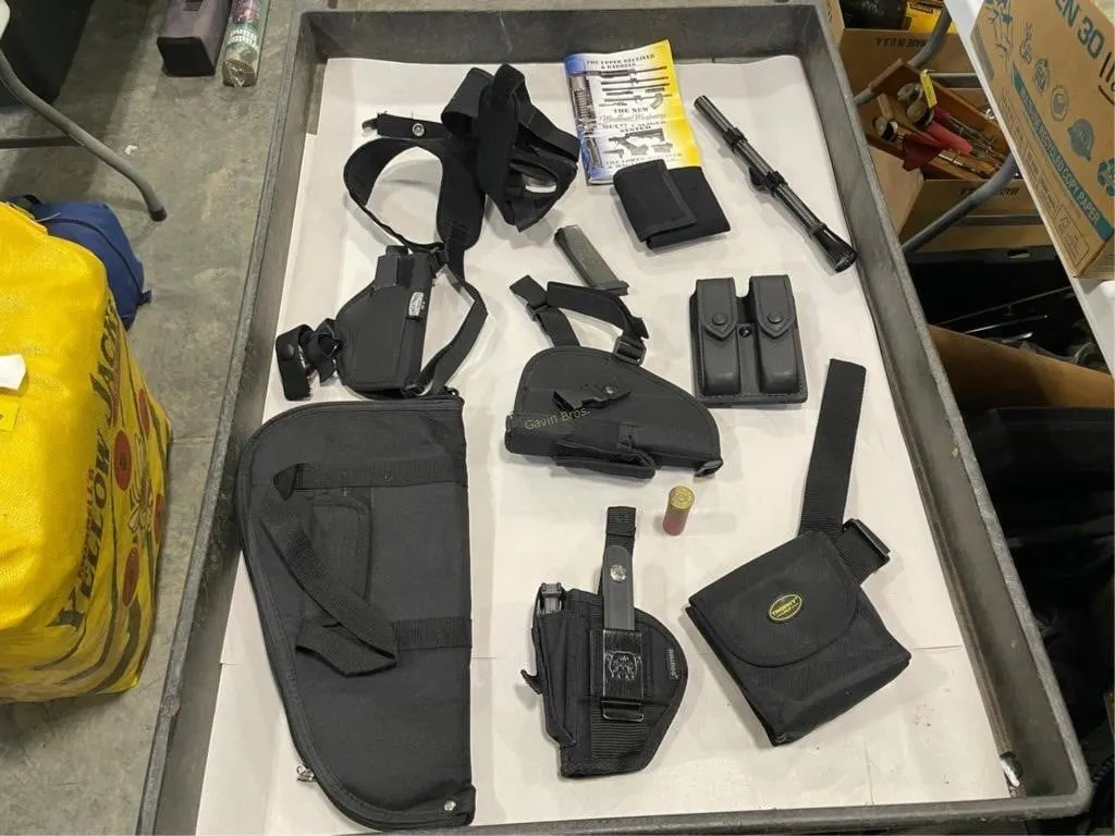 Mag Pouches, Holster, Scope etc