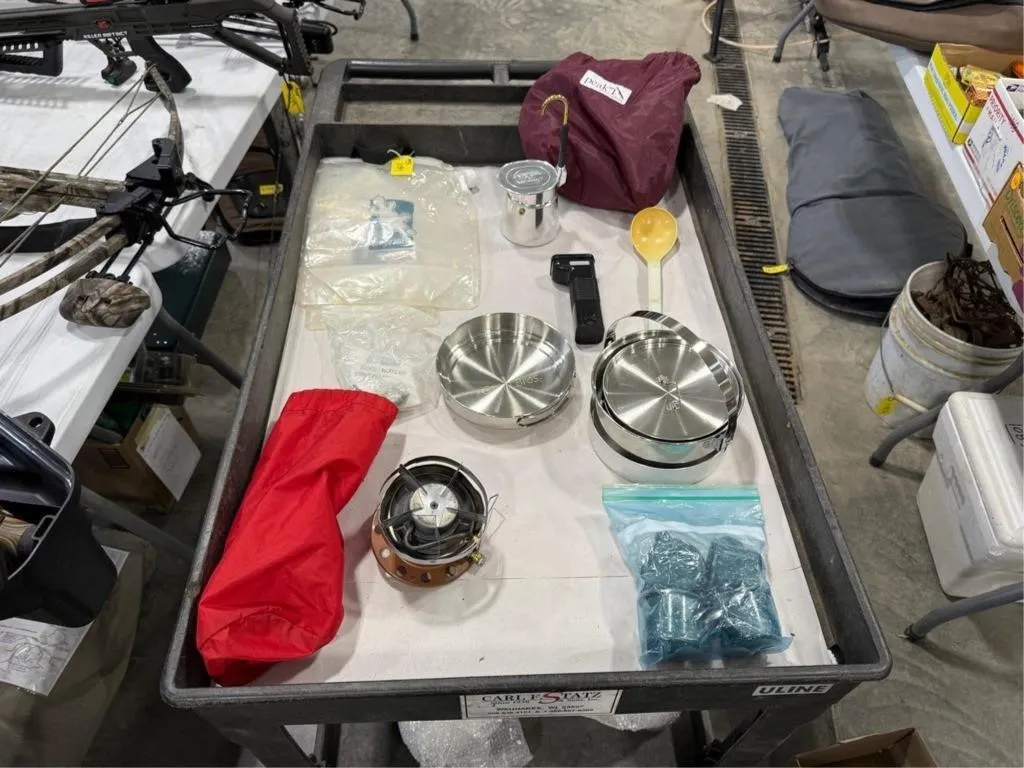 Camp Stove & Cooking items