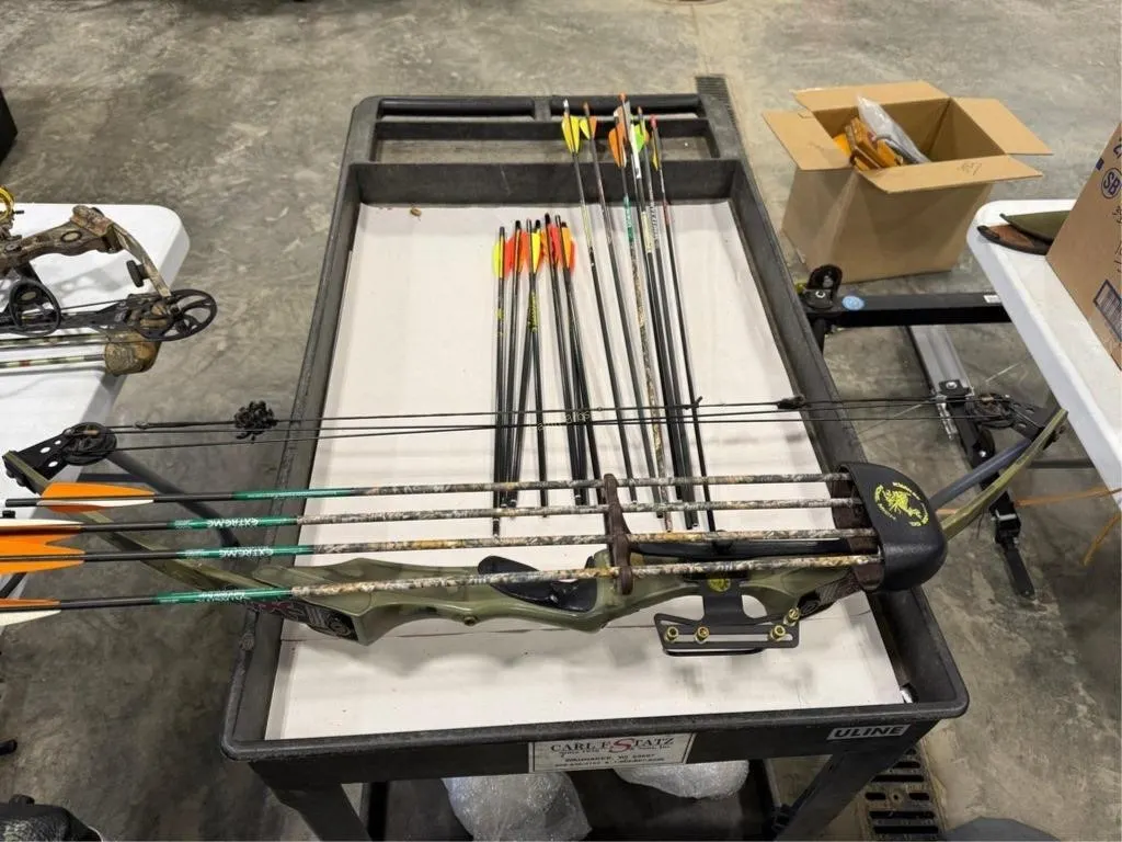 PSE Compound Bow w/case & arrows
