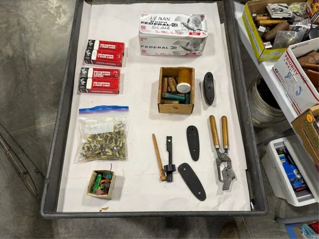 Lyman Scale, Reloading Items, Brass etc