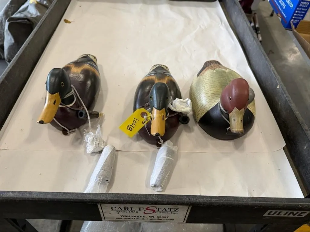 (3) Wilderness/Wild River Duck Decoys