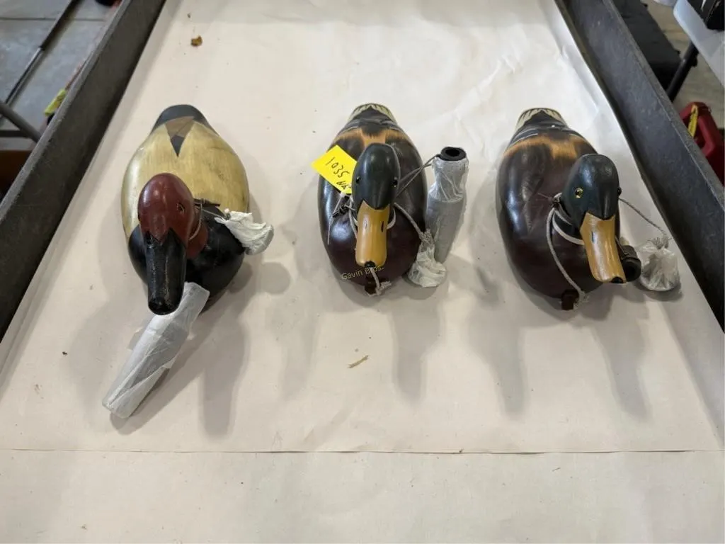 (3) Wilderness/Wild River Duck Decoys