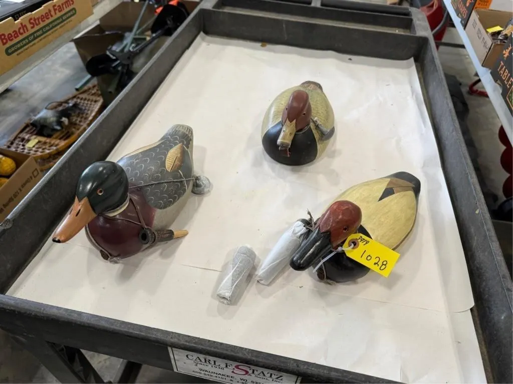 (3) Wilderness/Wild River Duck Decoys
