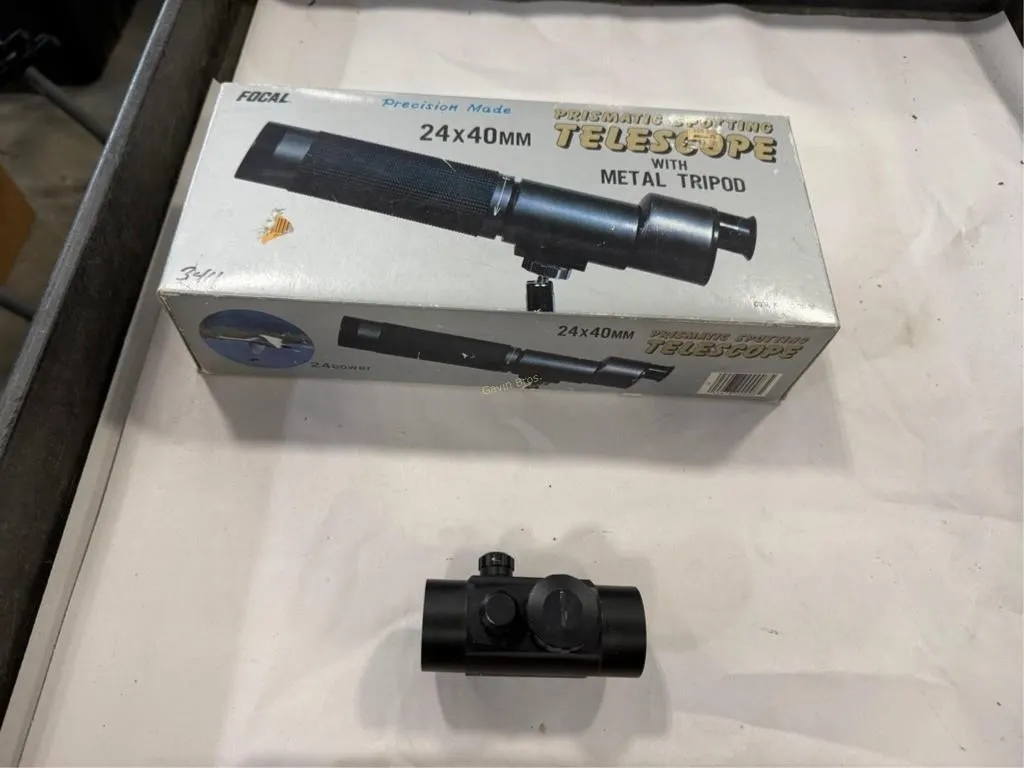 24x40mm Spotting Scope & Red Dot