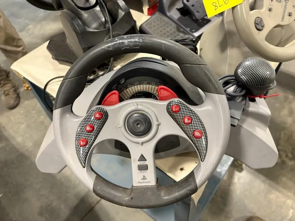 Video game steering wheels, other
