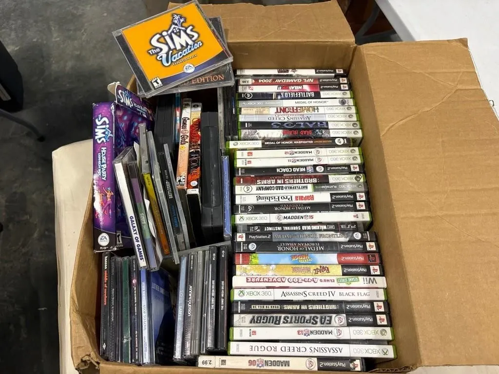 XBox 360, Playstation 2 & other games