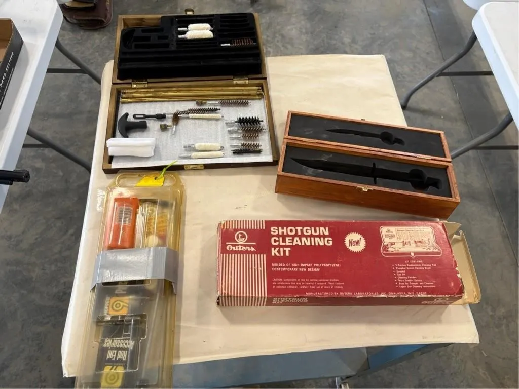 gun cleaning supplies