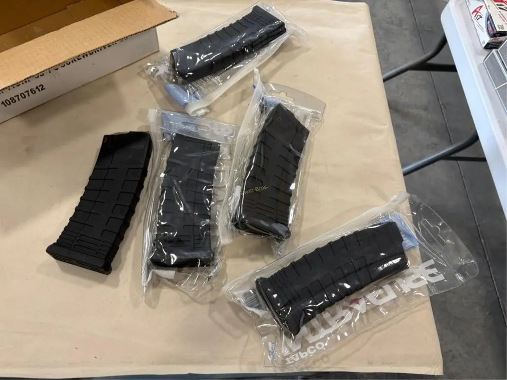 5-Ruger Mini 14 223 magazines