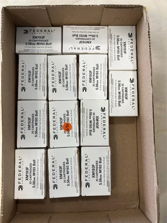 260 Rds Federal 5.56 mm