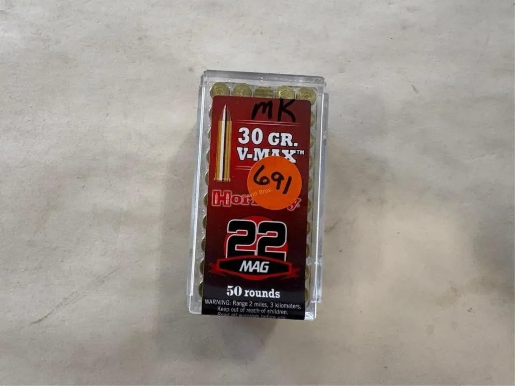 50 Rds Hornady 22 MAG