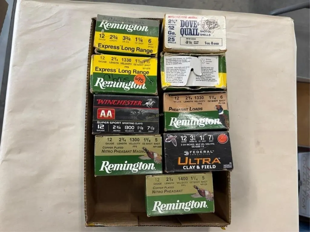 Large lot 12 ga