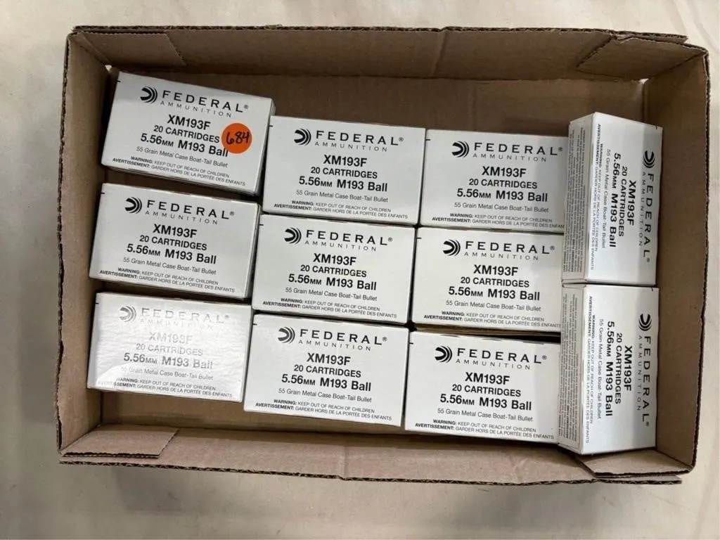 220 Rds Federal 5.56 MM
