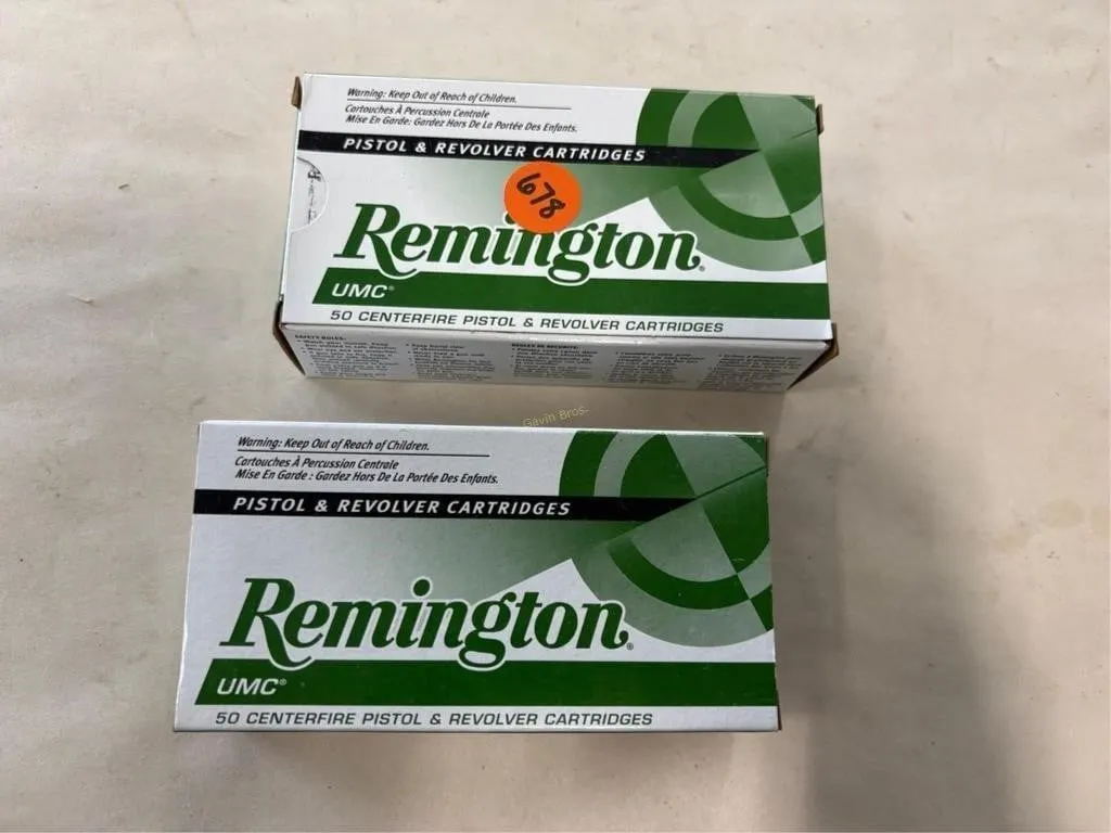 100 Rds Remington 9mm LUGER