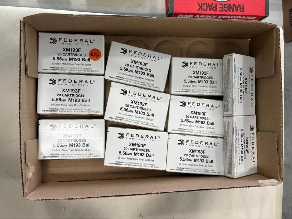 220 Rds Federal 5.56 MM