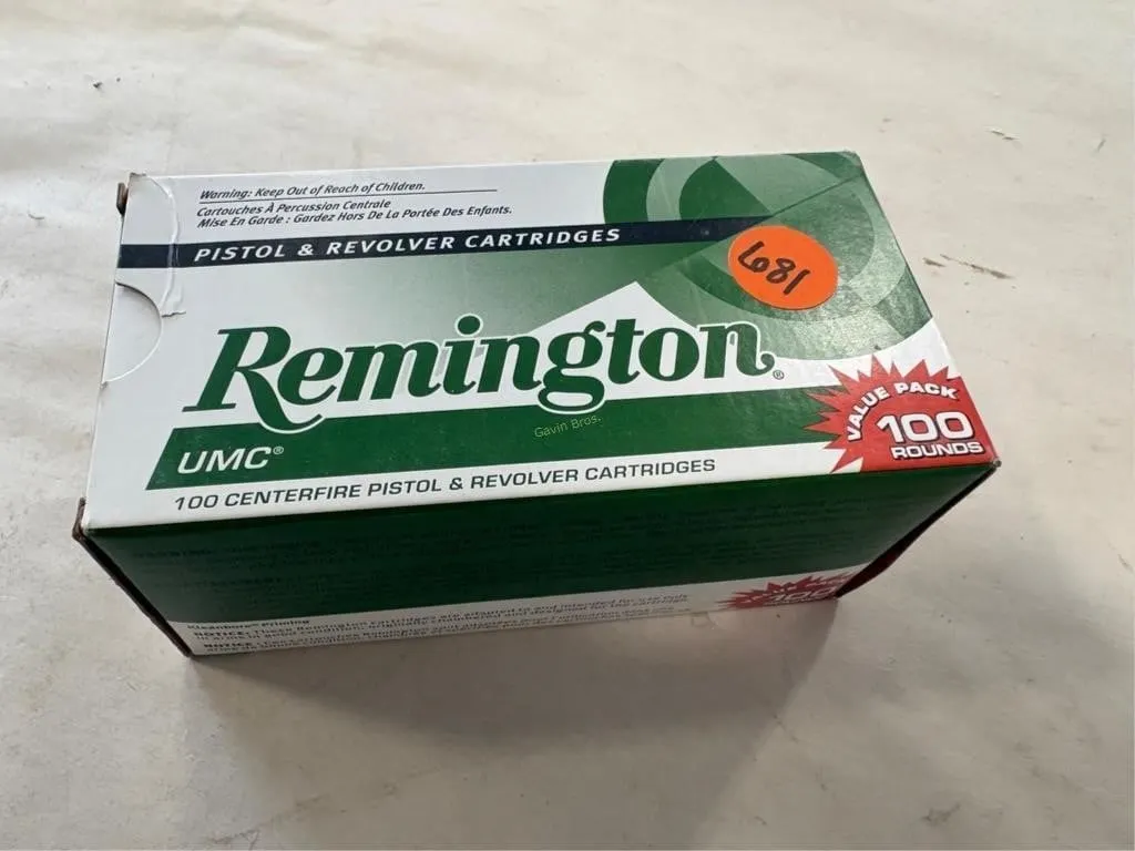 100-Rds Remington 40 S&W