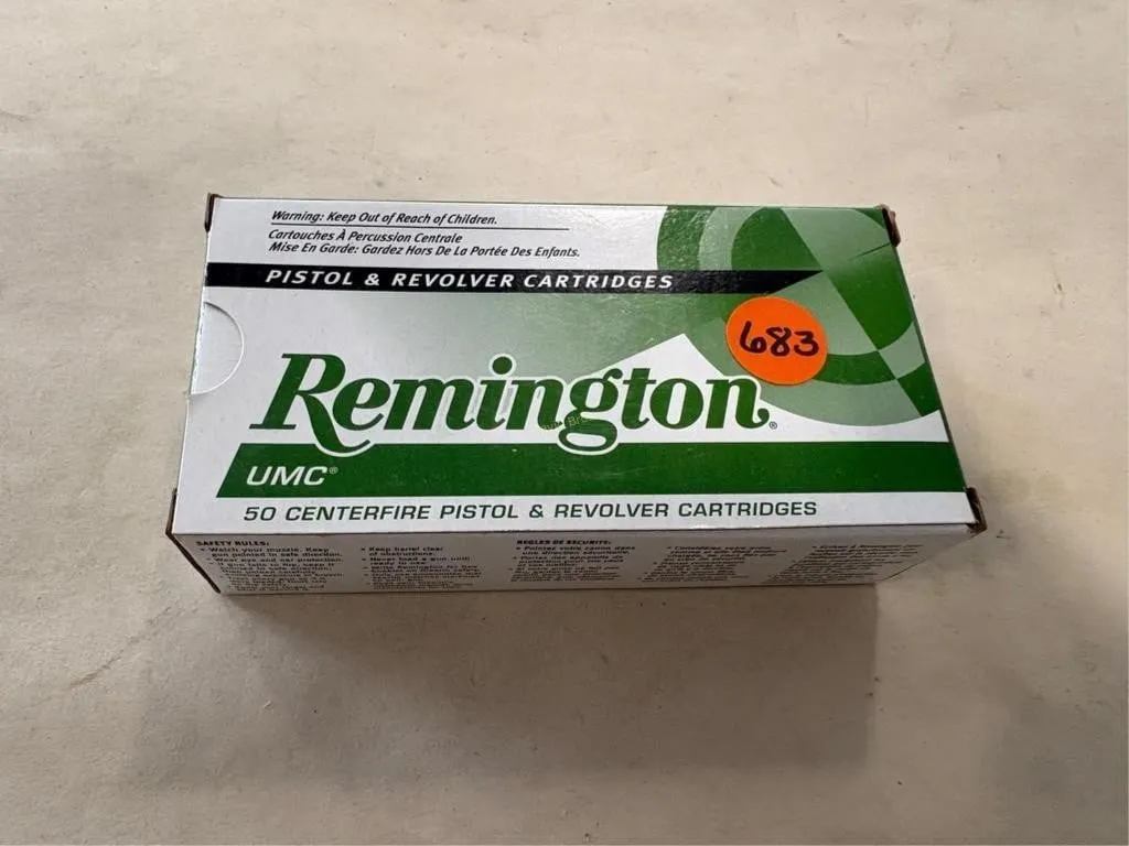 50 Rds Remington 45 AUTO\