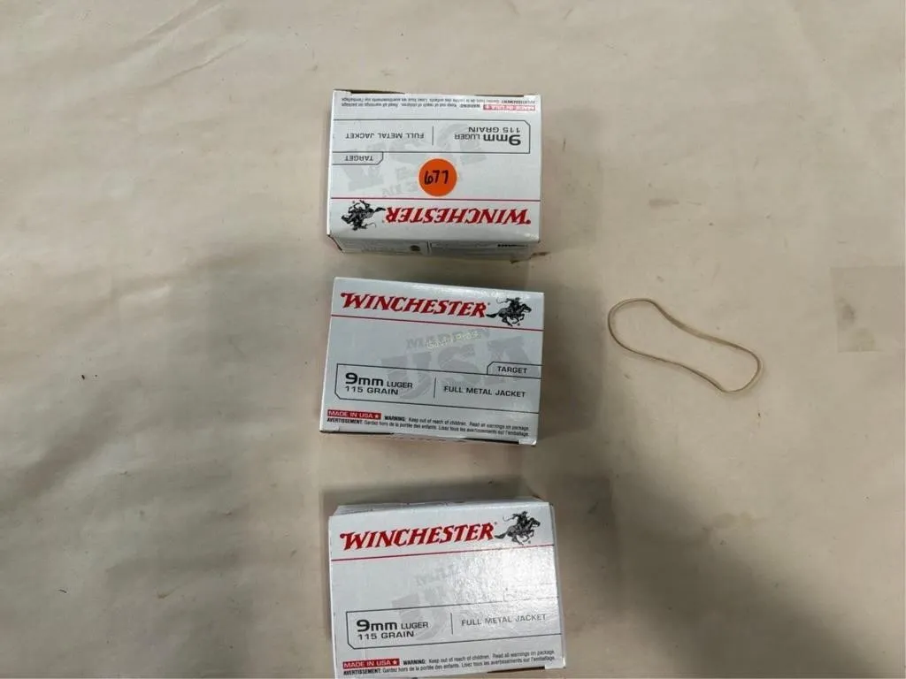 300 Rds Winchester 9mm LUGER