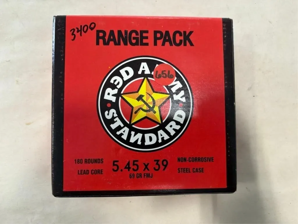 180 Rds Red Army Std 5.45X39
