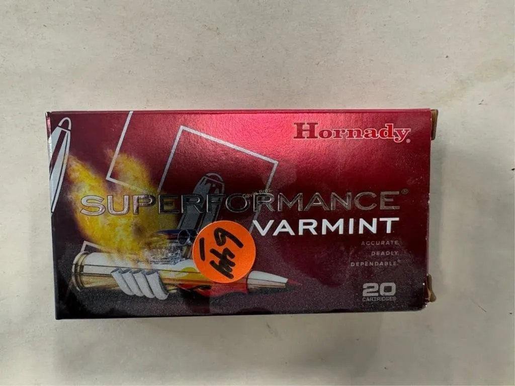 20-Rds Hornady 204 RUGER