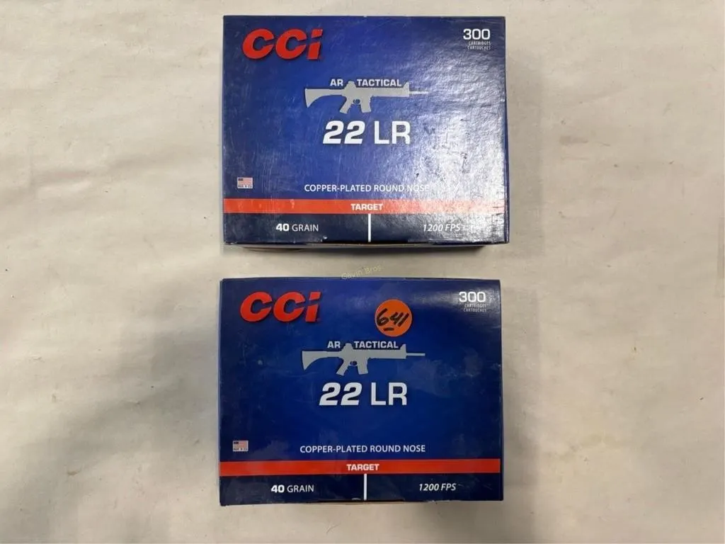 600 Rds CCI 22 LR