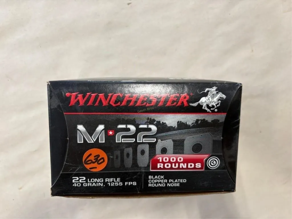 1000-Rds Winchester 22 LR