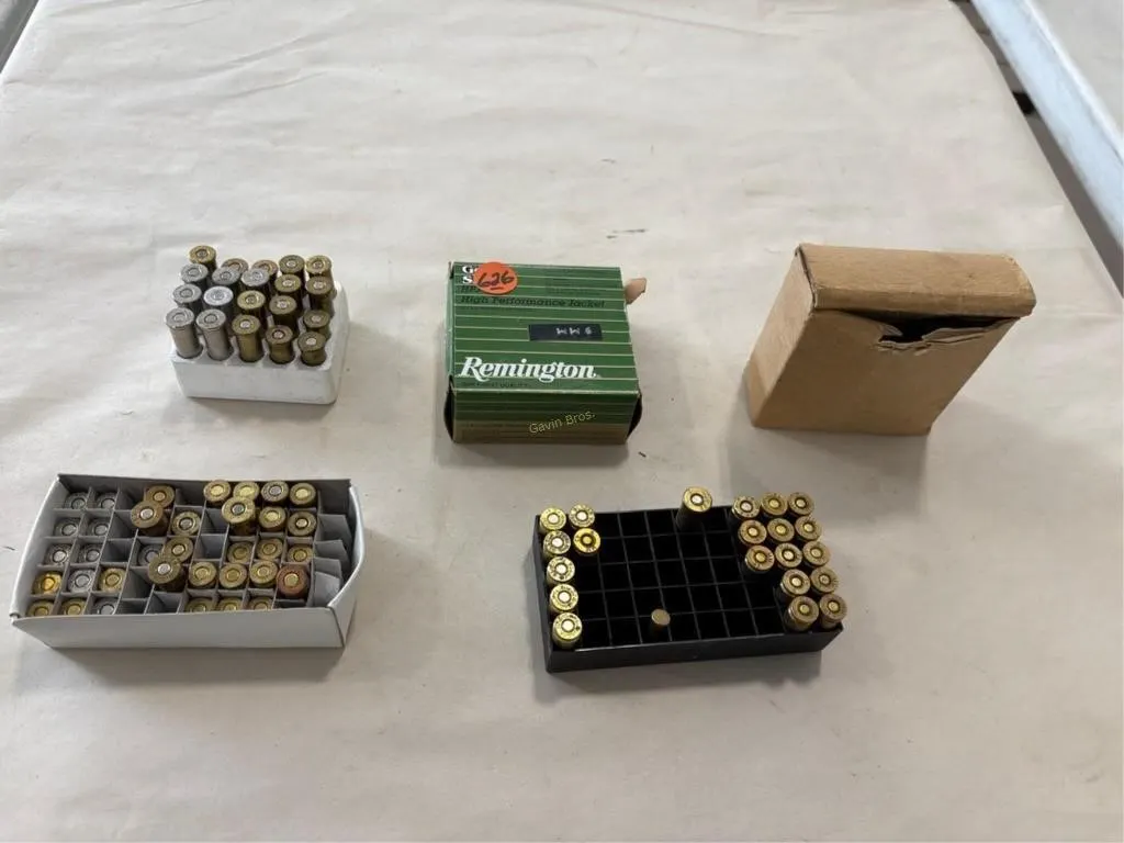 Various Pistol ammo--9mm, 380, 357, other