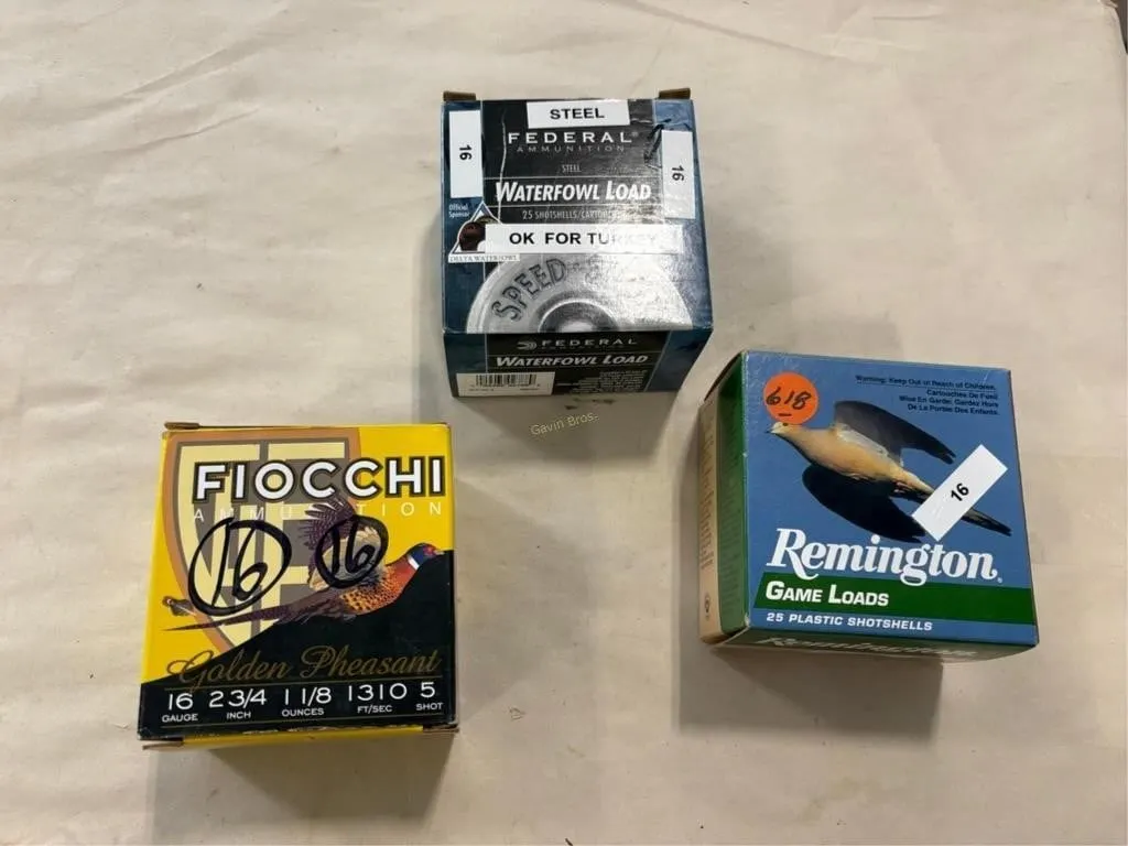 72 =/- 16 ga shot gun shells