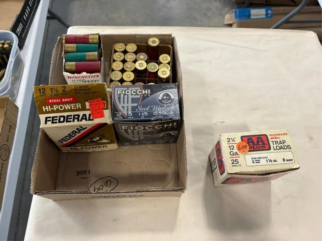 Quantity of 12 ga shells