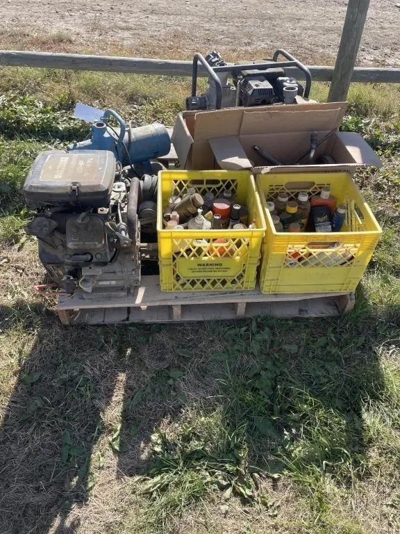 Vanguard 16HP V-TWin Motor-Runs, 2 -1/2HP Sprinker