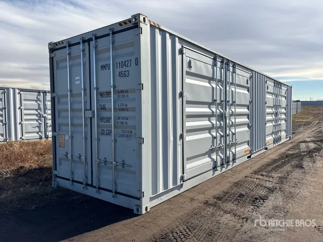 2026 40 ft High Cube Multi-Door Storage Container