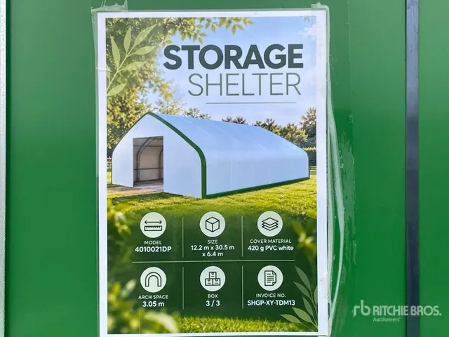 12.2 m x 30.5 m Storage Building