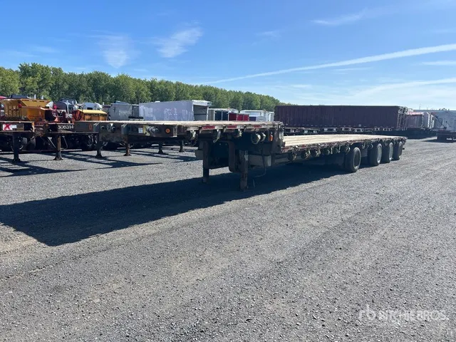 2016 Manac 53 ft Quad/A Step Deck Trailer
