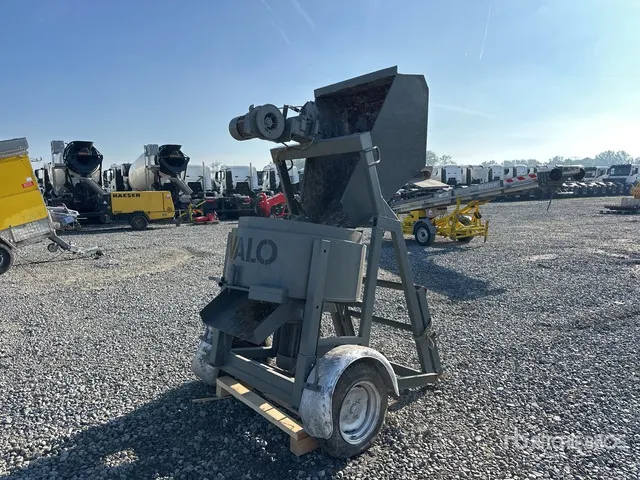 1990 ABG ZM180M Portable Concrete Mixer