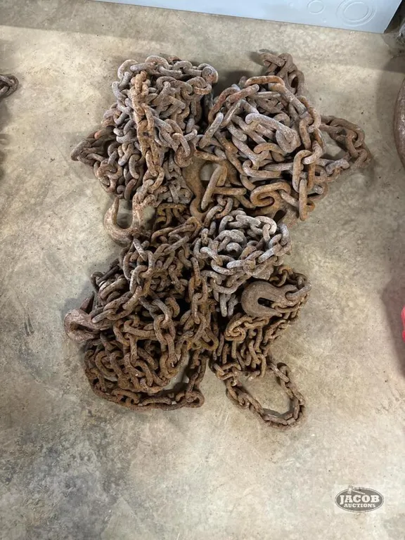 Lot of 4 Logging Chains