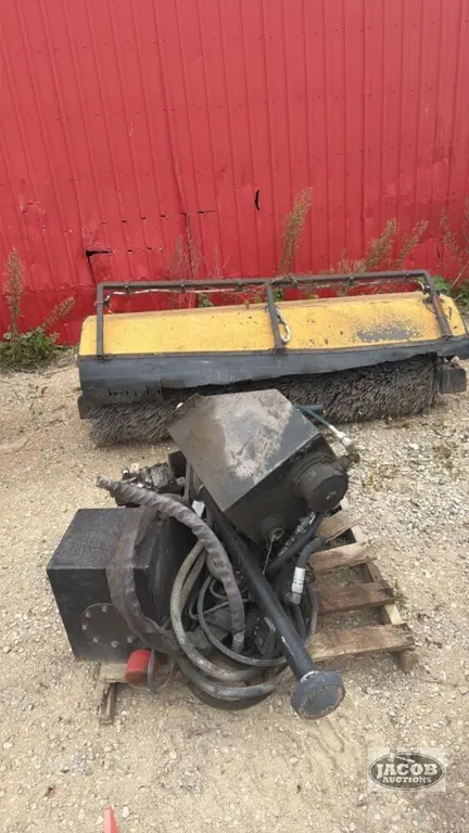 Kubota L6060 sweeper unit with mount , tank , pump , valves , misc