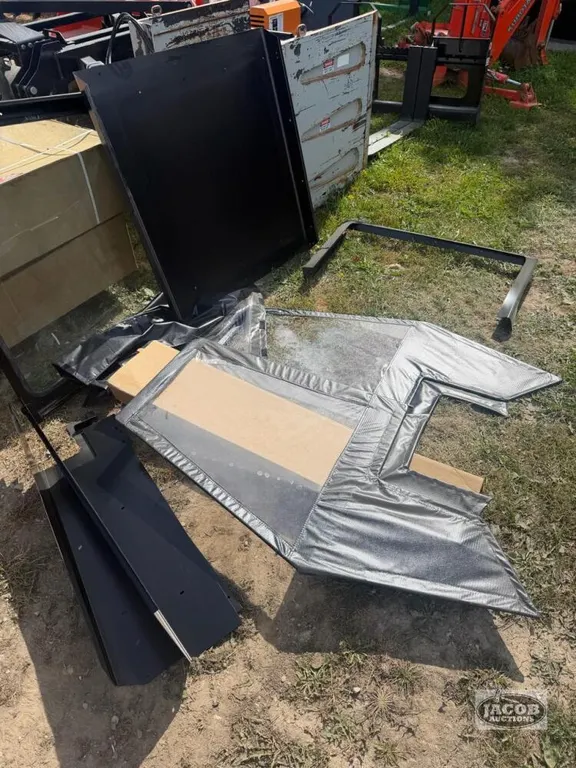 Unused compact tractor cab kit
