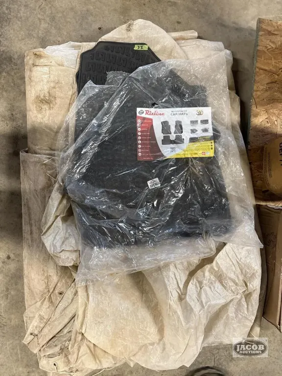 Car Mats and Large Tarp