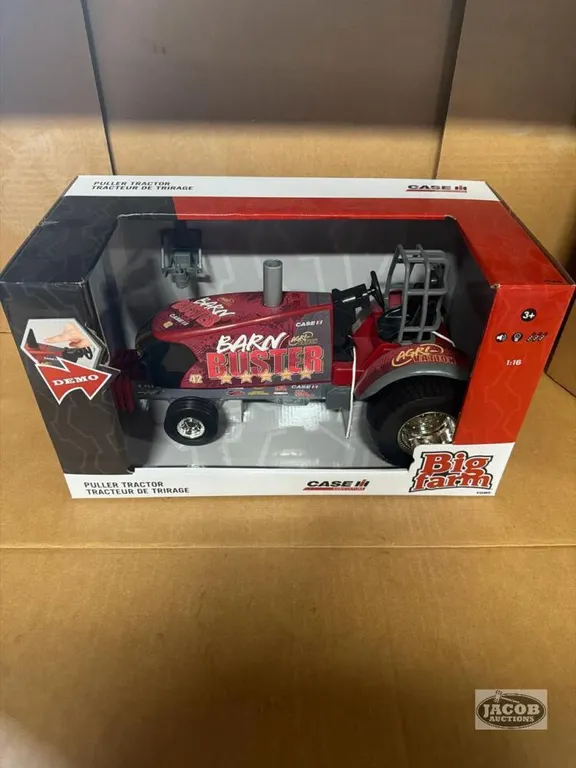 1/16 case ih pulling tractor