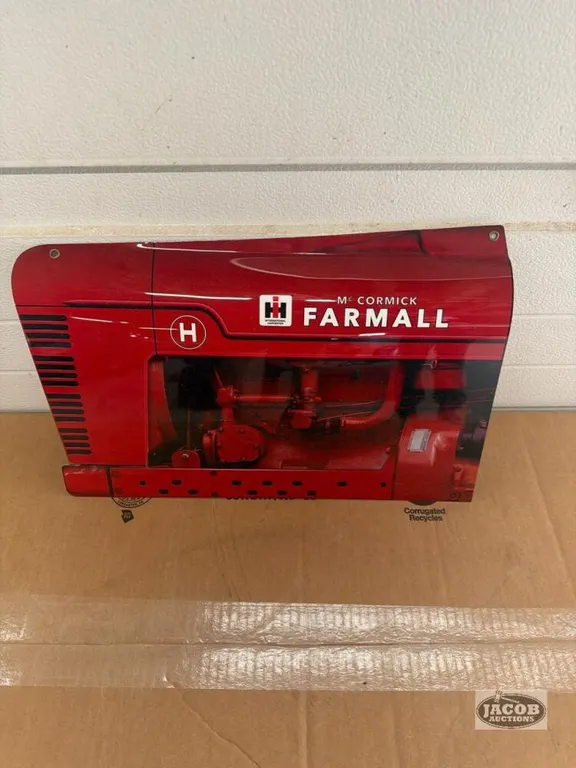 18x12 Farmall H metal sign