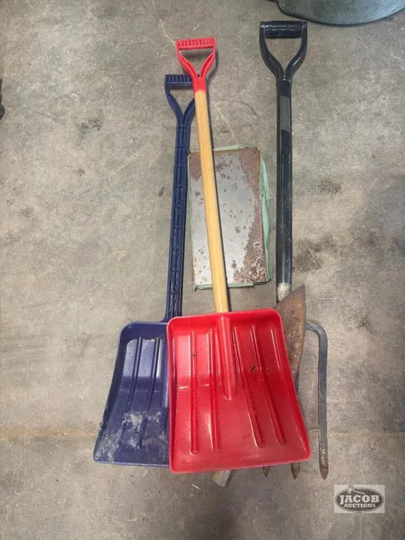 Shovels and fork