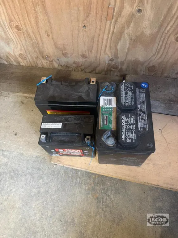 3 automotive battery’s
