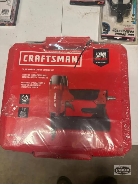 18 gauge narrow crown stapler kit