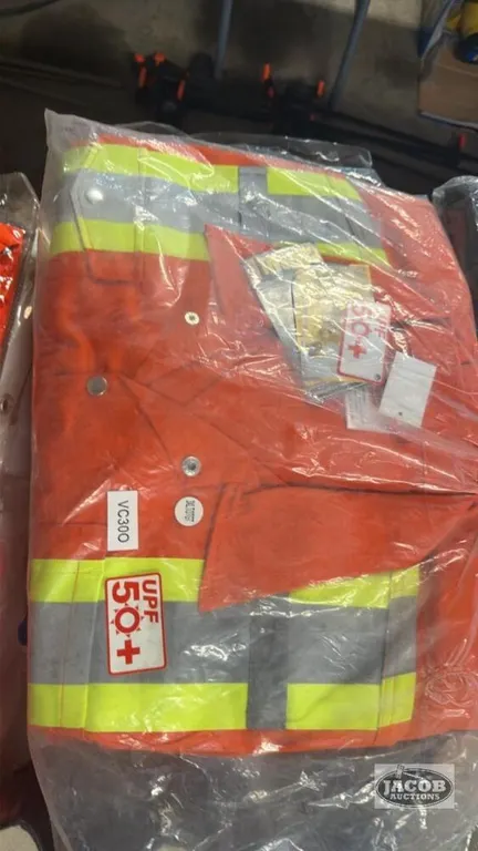 3 pair of Viking safety coveralls