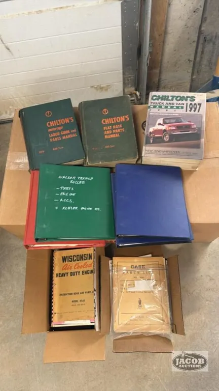 Misc parts and repair books