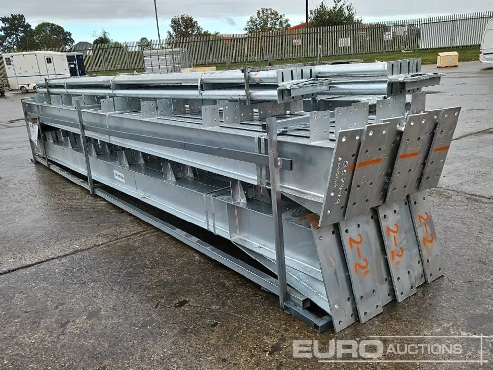 Unused 2026 KMY Industrial 100' x 50' x 20' Galvanized Steel Framed Building