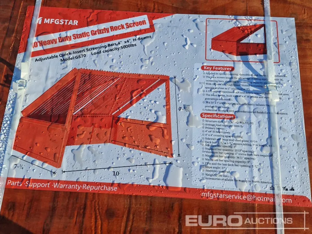 Unused 2026 MFGSTAR GS70