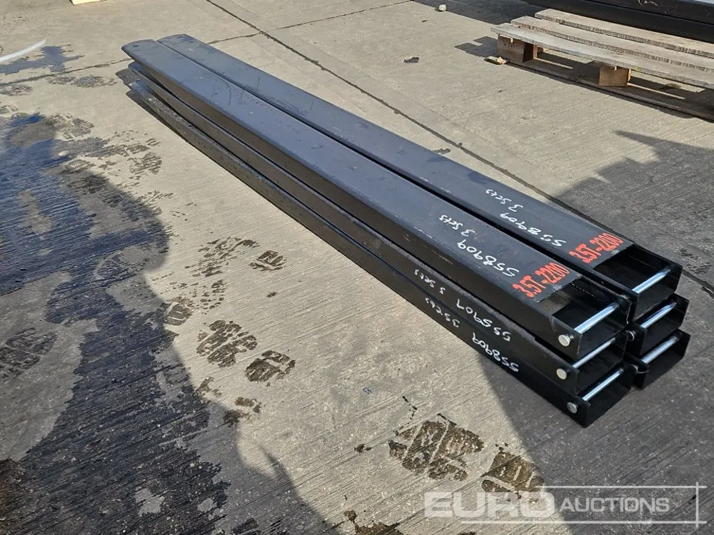 Unused 2026 ARPH Fork Extension to suit Forklift (3 Sets)