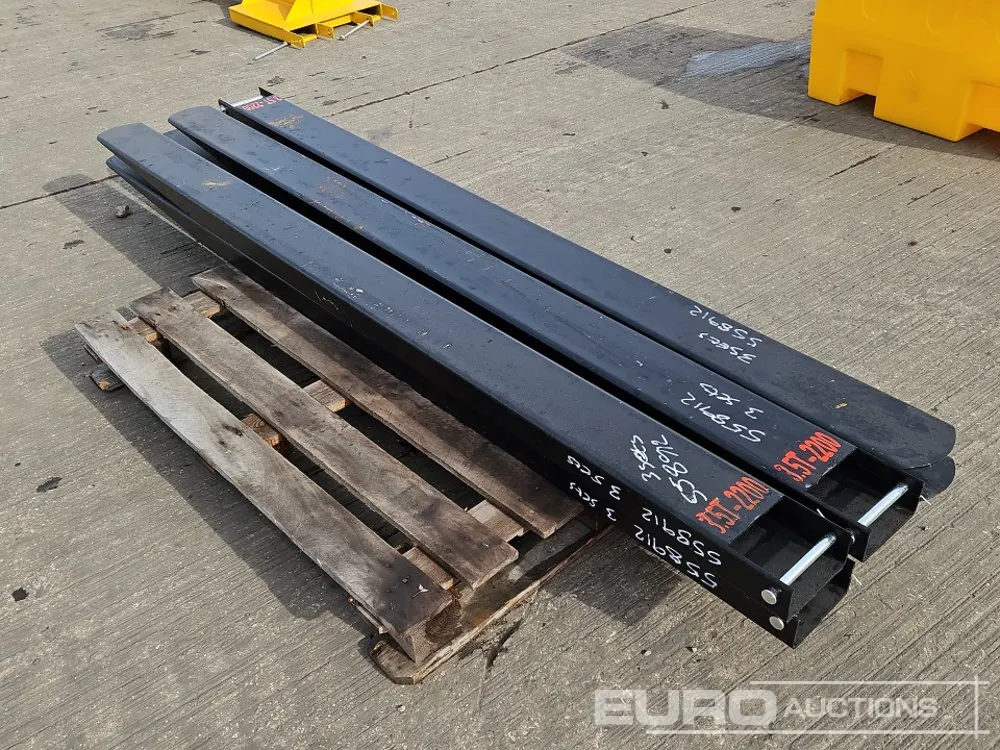 Unused 2026 ARPH Fork Extension to suit Forklift (3 Sets)